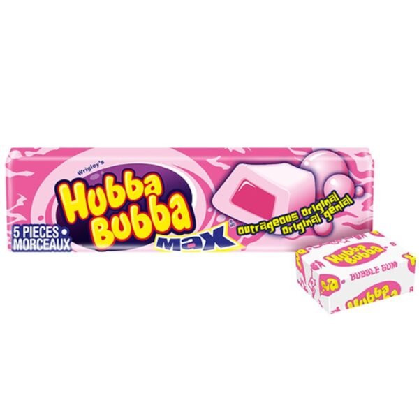 Gum Hubba Bubba Original Génial - x5