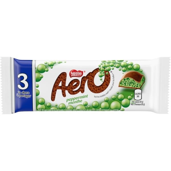 Chocolat Aero Menthe - 63g