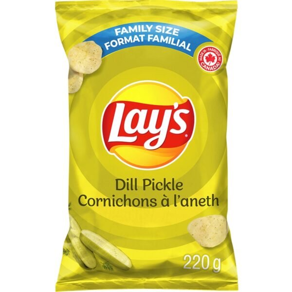 Lay's  cornichon à l'aneth - 220g