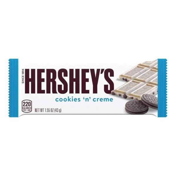 Chocolat Hershey’s Cookies’n’Creme - 43g