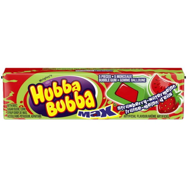 Gum Hubba Bubba Fraise Melon - x5