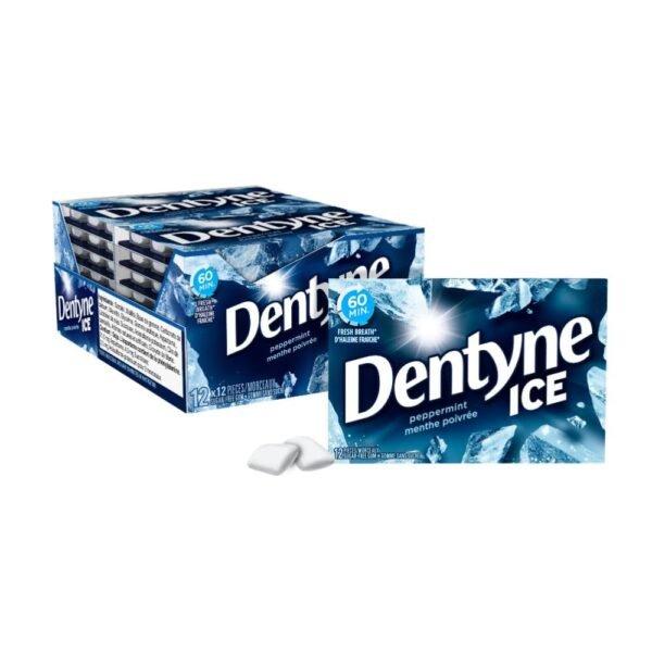 Gum Dentyne Menthe Poivrée - x12