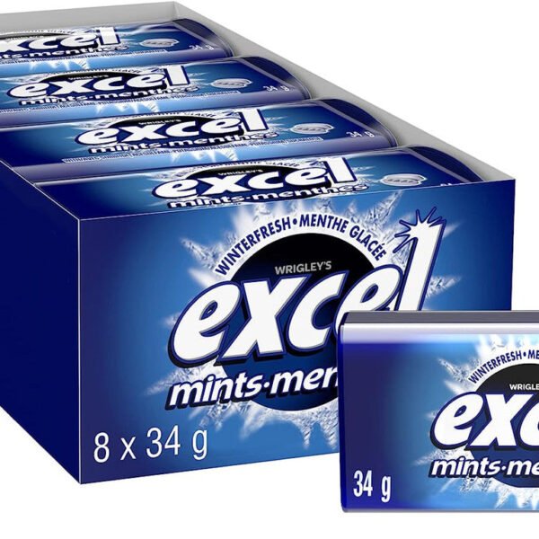 EXCEL Menthe Glacée - 34g