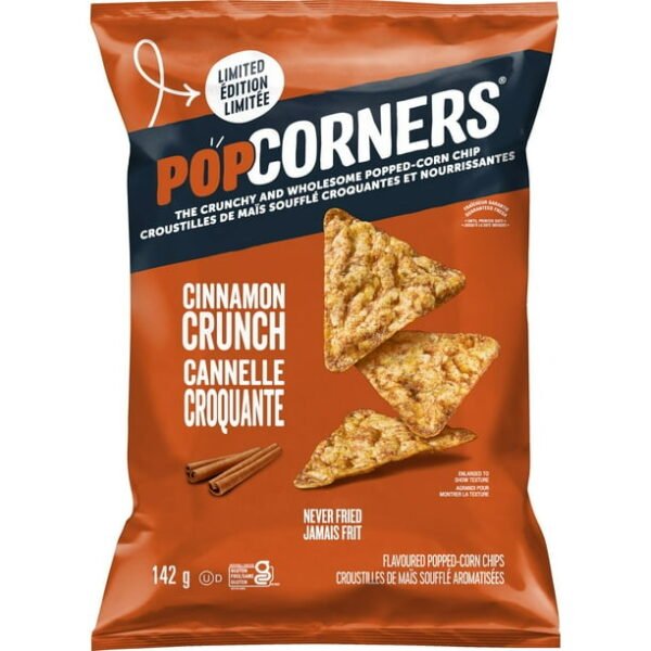Popcorners  Cannelle croquante - 142g