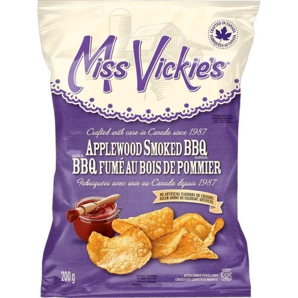 Miss Vickie's  BBQ fumé au bois de pommier - 200g