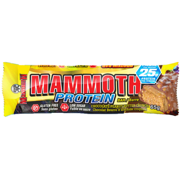 Protein Bar Mammoth Chocolat Beurre d’Arachide Croquant - 65g