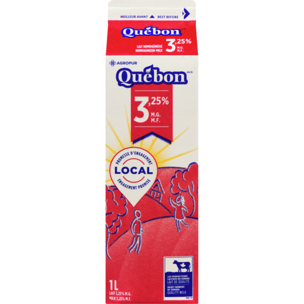 Lait Lait Québon 3.25% - 1000ml