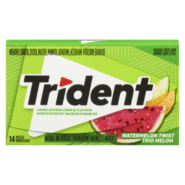 Gum Trident Trio Melon - x14