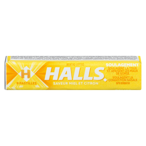 Candy Halls Miel et Citron - x9