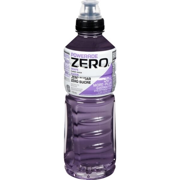 Powerade raisin zero sucre - 710ml