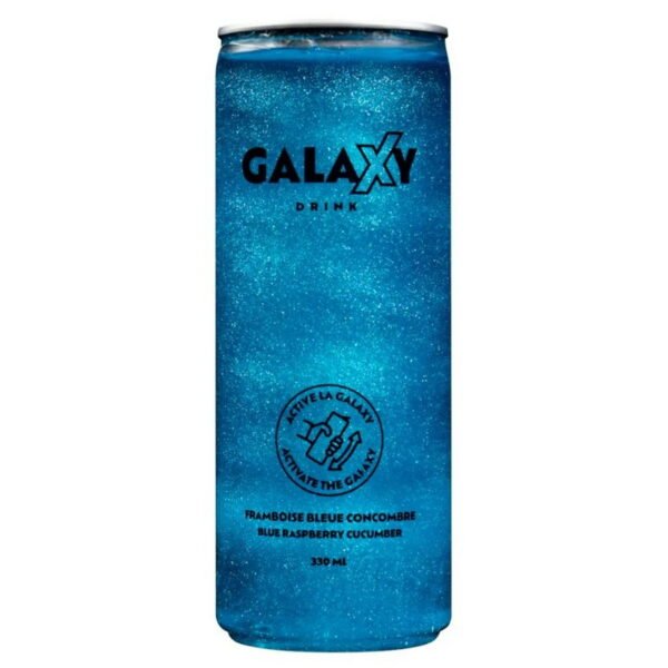 Galaxy framboise bleu concombre - 330ml