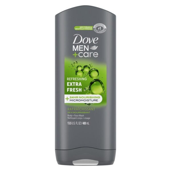 Dove nettoyant corps+visage - 400ml