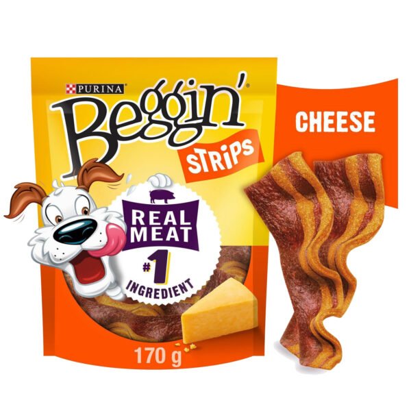 Begging avec bacon pour chien - 170g